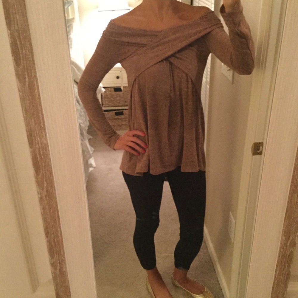 Off the shoulder tunic